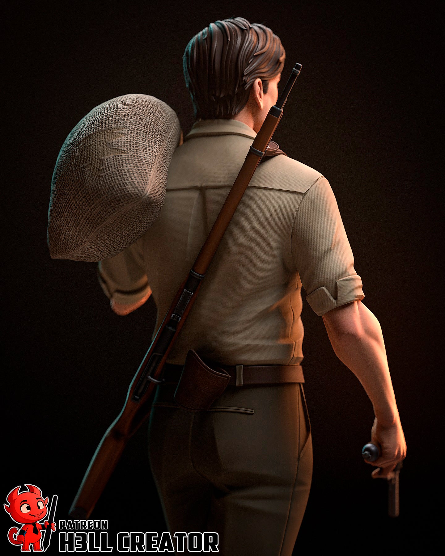 Enzo Favara | 3D Printed Resin Model | Unpainted or Hand-Painted