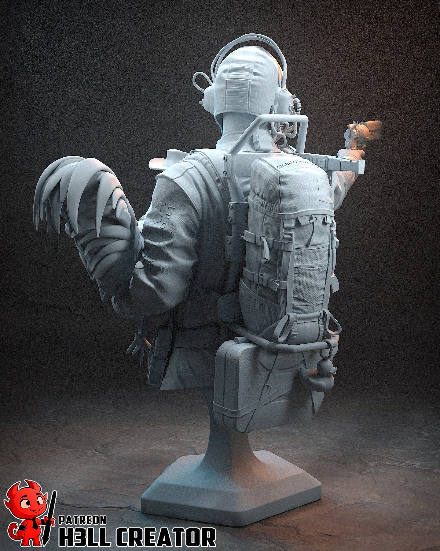 ARC Raider | 3D Printed Resin Model | Unpainted or Hand-Painted