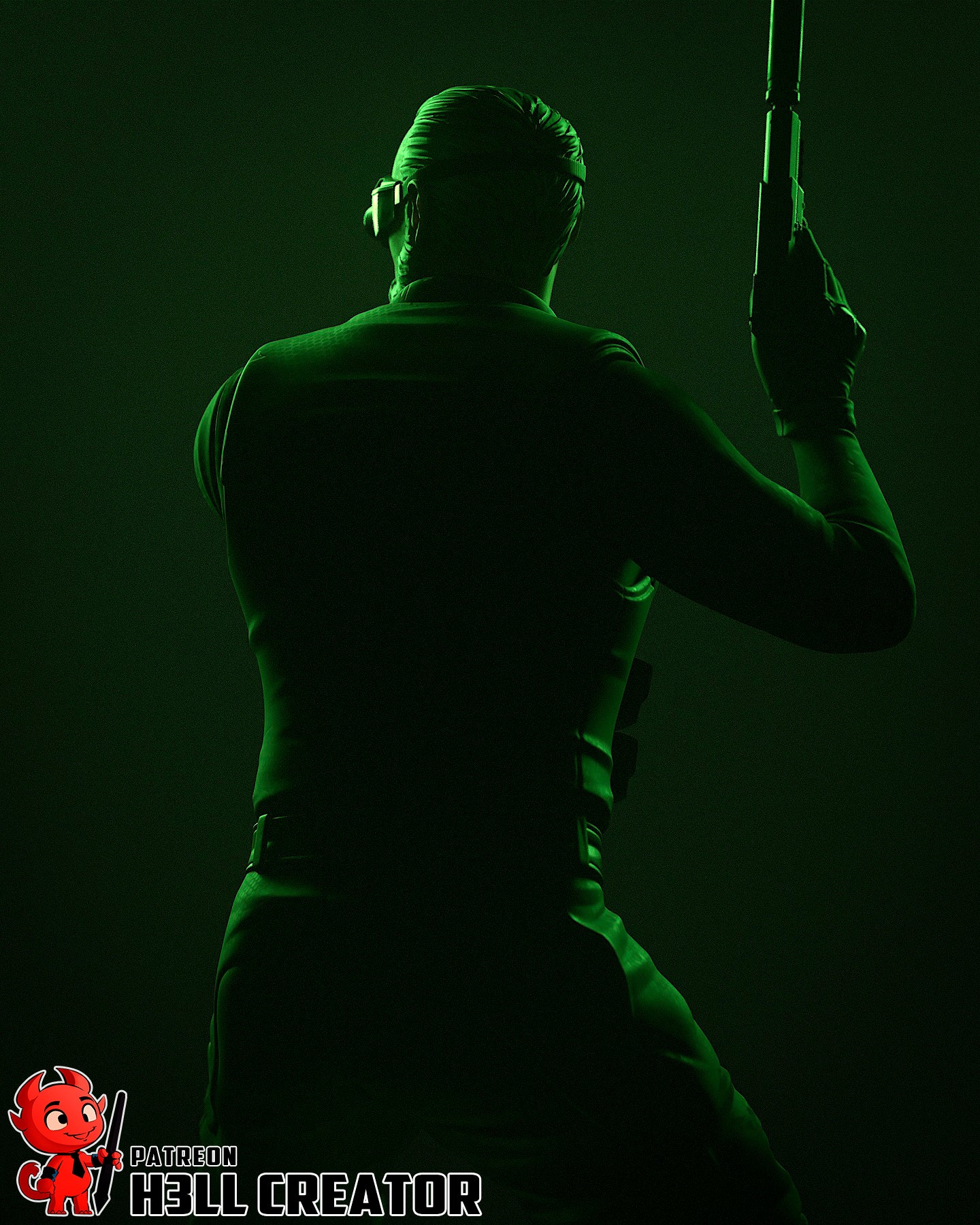 Sam Fisher | 3D Printed Resin Model | Unpainted or Hand-Painted