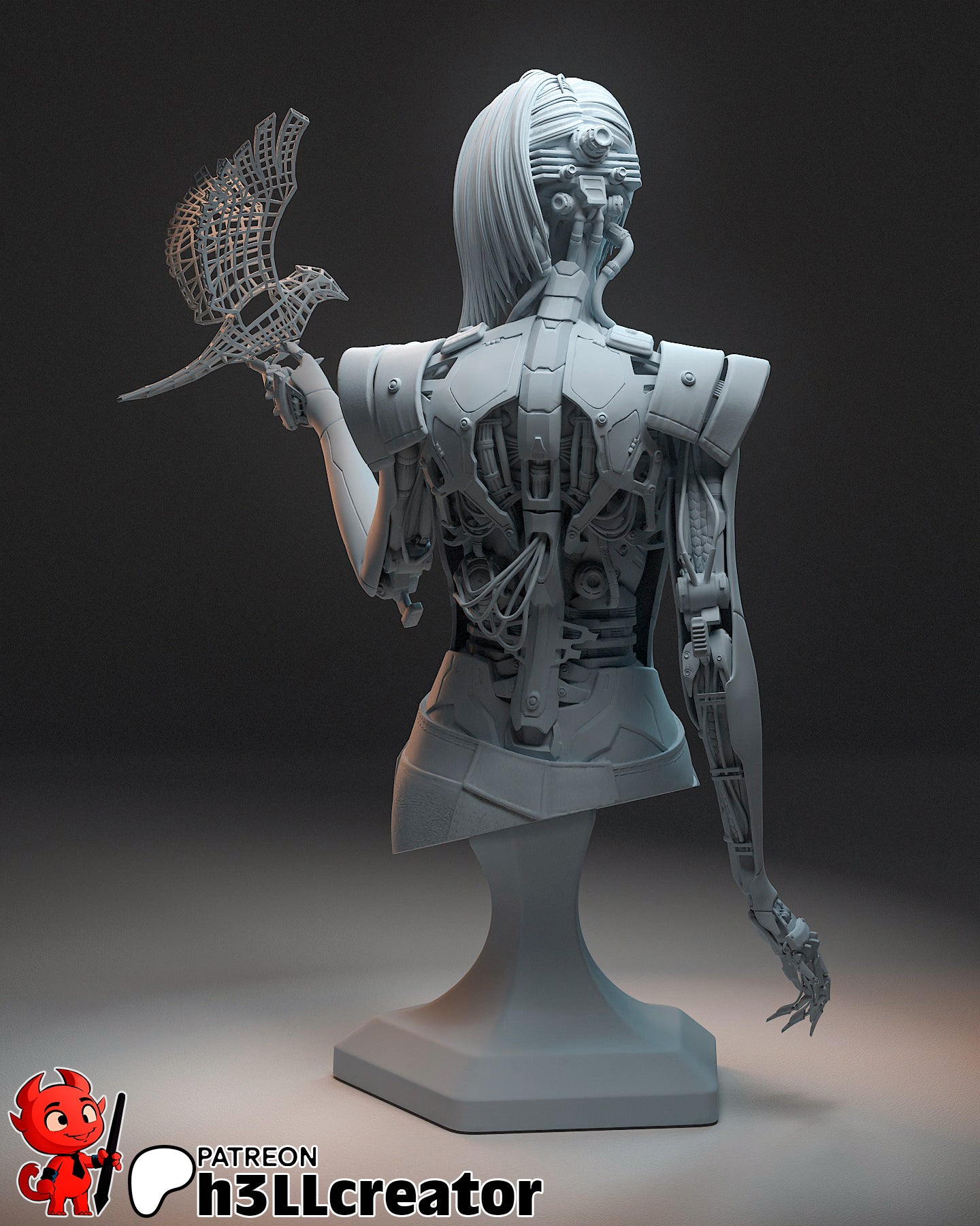 Songbird | 3D Printed Resin Model | Unpainted or Hand-Painted