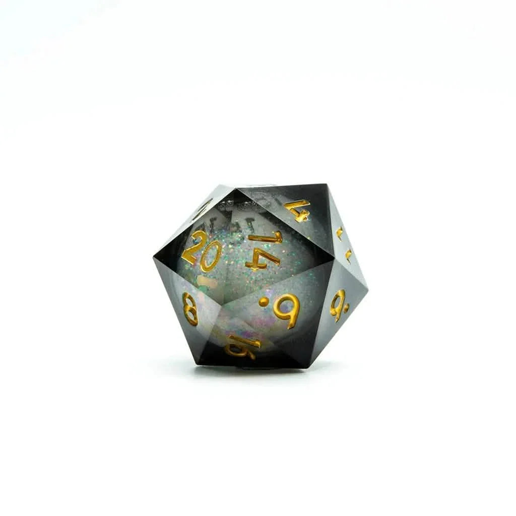Arcane Cosmos | 33mm D20 | Oversized Liquid Core Dice | Single Dice