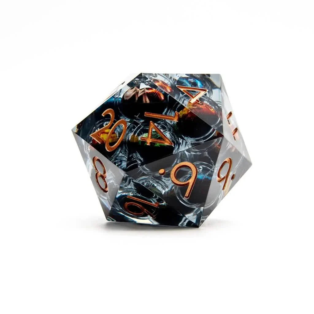 Spectral Legion | 50mm D20 | Oversized Liquid Core Dice | Single Dice