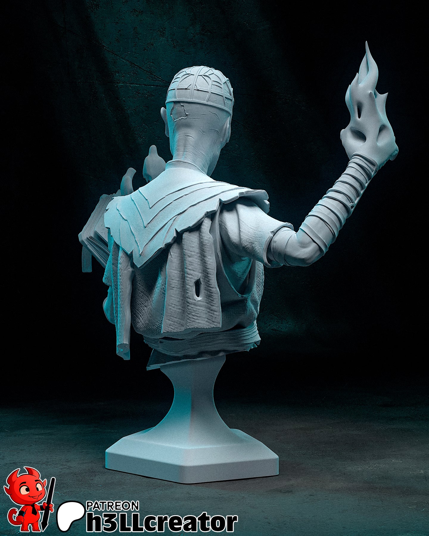 Withers | 3D Printed Resin Model | Unpainted or Hand-Painted