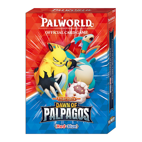 Palworld OFFICIAL CARD GAME - Dawn of Palpagos - Red/Blue Trial Deck