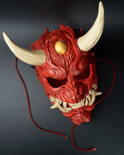 Oni Mask - Lower Part Only - 3d printed