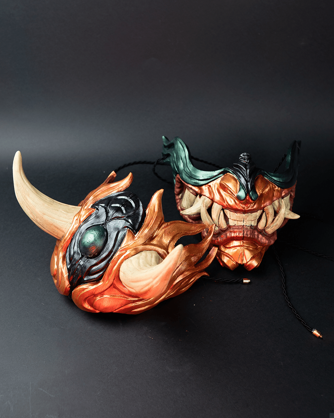 Oni Mask - Lower Part Only - 3d printed