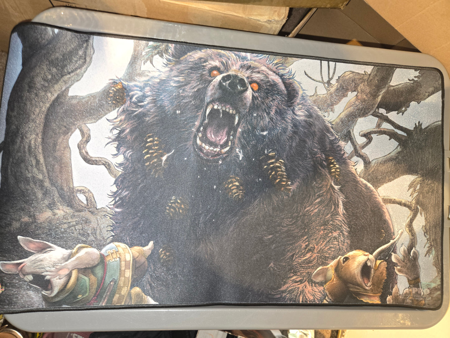 Ultra Pro - Magic: The Gathering: Black Stitched Playmat Special Artist 2 - Bloomburrow