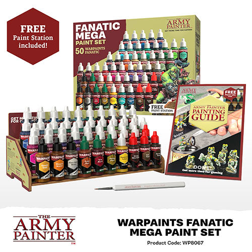 The Army Painter - Warpaints Fanatic Mega Paint Set