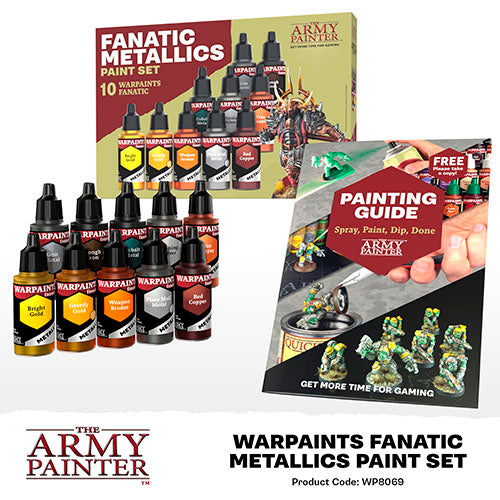 The Army Painter - Warpaints Fanatic Metallics Paint Set