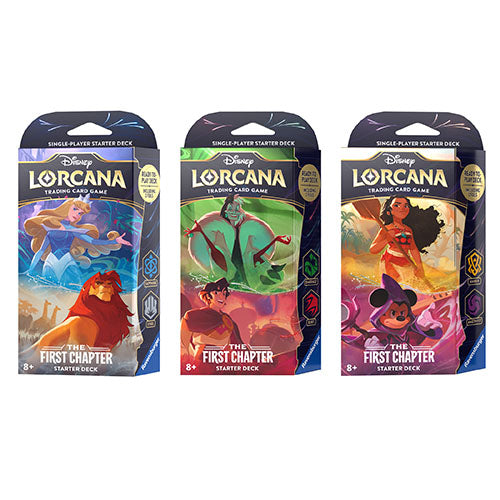 Disney Lorcana TCG - Set 1 The First Chapter - Starter Deck