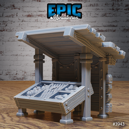 Sinister Harbour Terrain/Ships - Resin Models