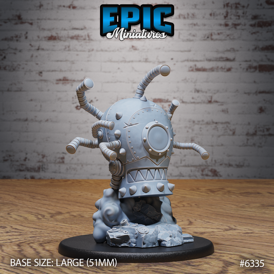 Steam Tyrant - Large DnD Scale - Resin Model - For tabletop gaming Rifts/DnD/Pathfinder/Etc
