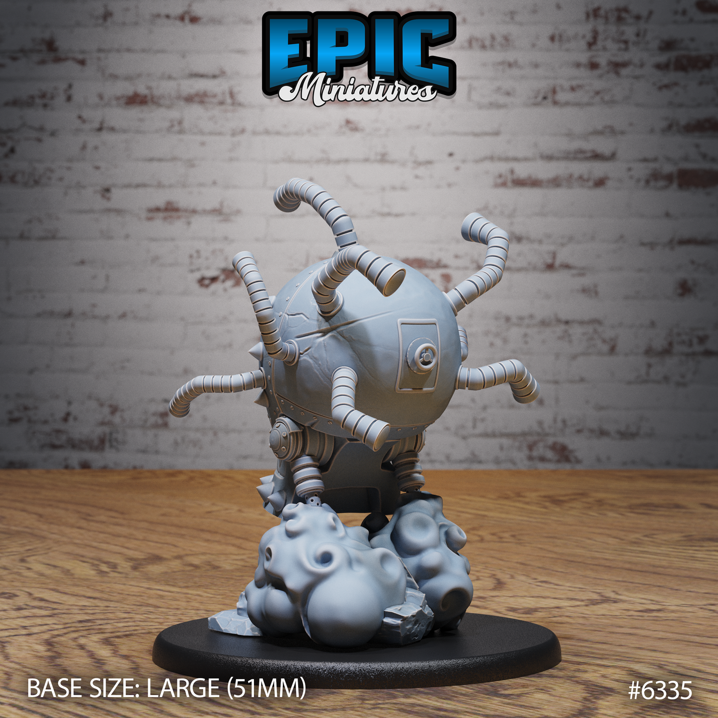 Steam Tyrant - Large DnD Scale - Resin Model - For tabletop gaming Rifts/DnD/Pathfinder/Etc