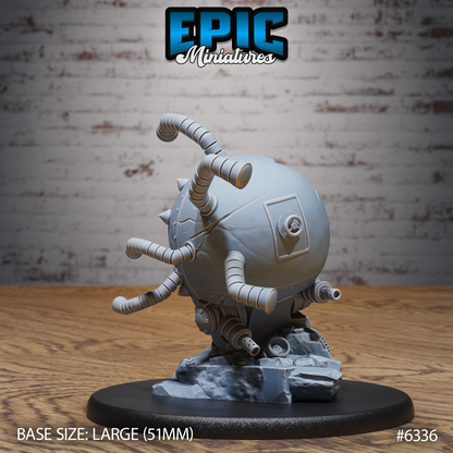 Steam Tyrant - Large DnD Scale - Resin Model - For tabletop gaming Rifts/DnD/Pathfinder/Etc