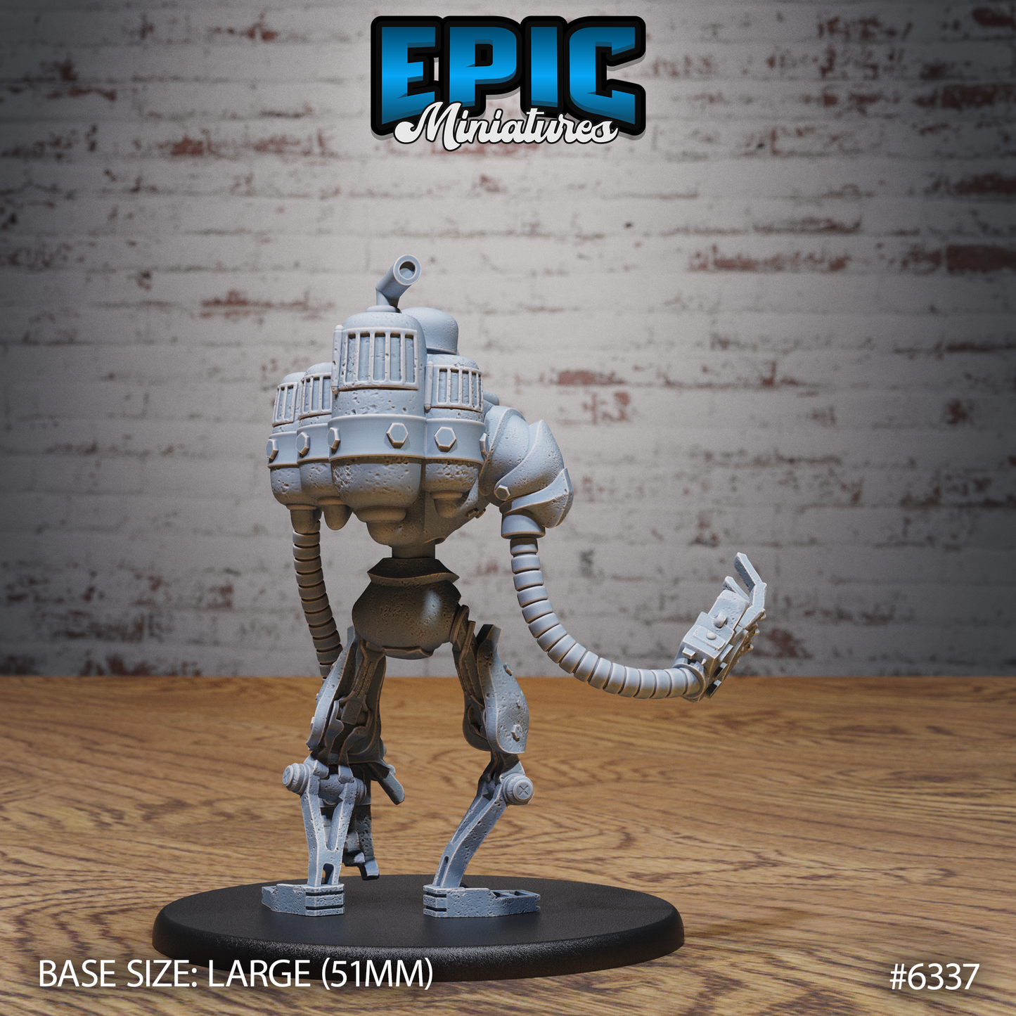 Construct Golem - Large DnD Scale - Resin Model - For tabletop gaming Rifts/DnD/Pathfinder/Etc