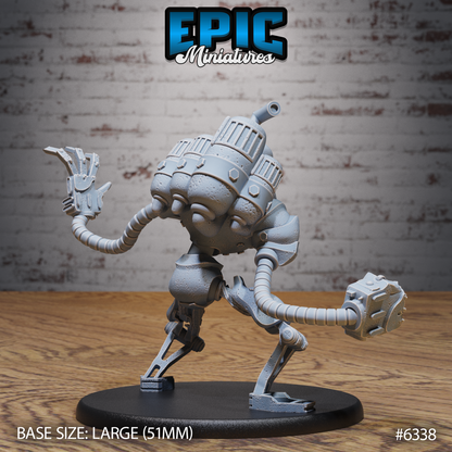 Construct Golem - Large DnD Scale - Resin Model - For tabletop gaming Rifts/DnD/Pathfinder/Etc