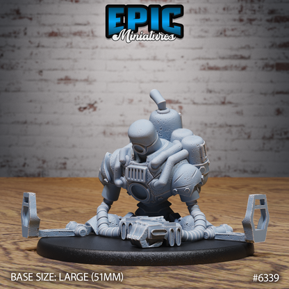 Construct Golem - Large DnD Scale - Resin Model - For tabletop gaming Rifts/DnD/Pathfinder/Etc