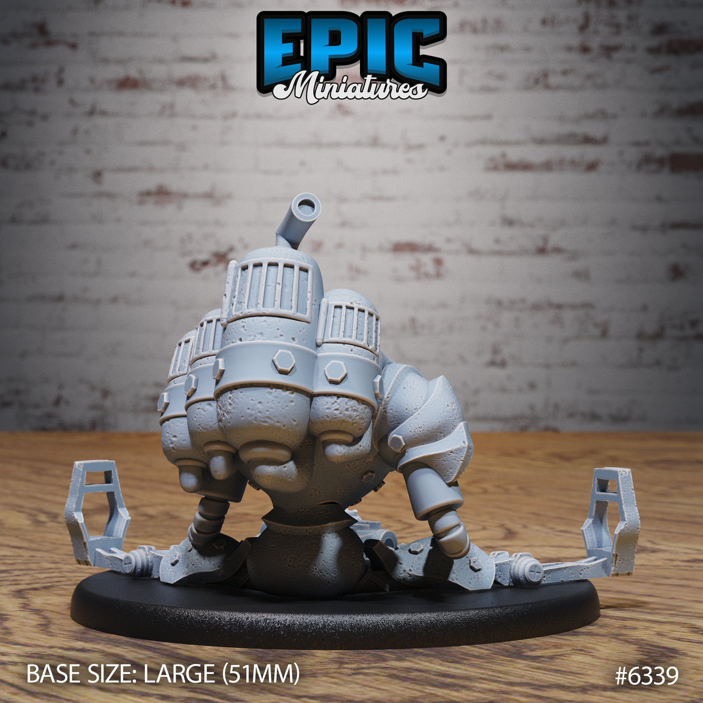 Construct Golem - Large DnD Scale - Resin Model - For tabletop gaming Rifts/DnD/Pathfinder/Etc