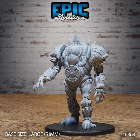 Inevitable Marut - Large DnD Scale - Resin Model - For tabletop gaming Rifts/DnD/Pathfinder/Etc