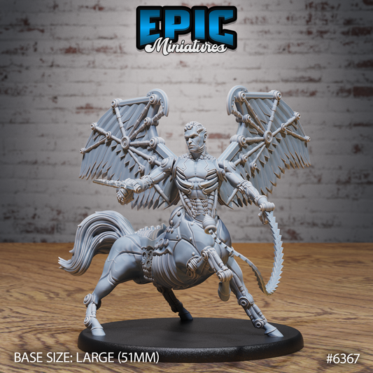 Inevitable Zelekhut - Large DnD Scale - Resin Model - For tabletop gaming Rifts/DnD/Pathfinder/Etc