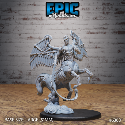 Inevitable Zelekhut - Large DnD Scale - Resin Model - For tabletop gaming Rifts/DnD/Pathfinder/Etc