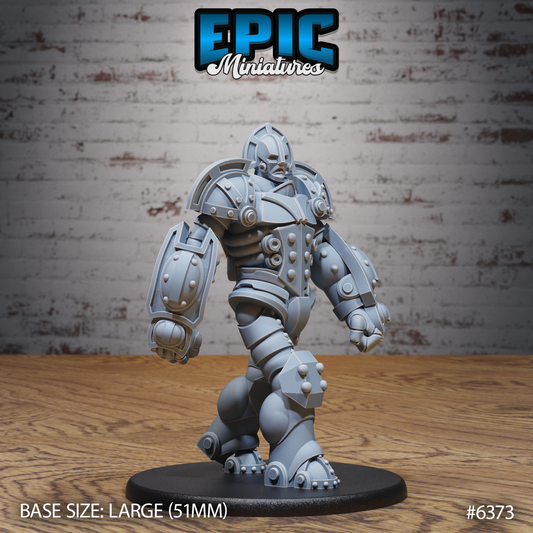 Mechanus Guard - Large DnD Scale - Resin Model - For tabletop gaming Rifts/DnD/Pathfinder/Etc