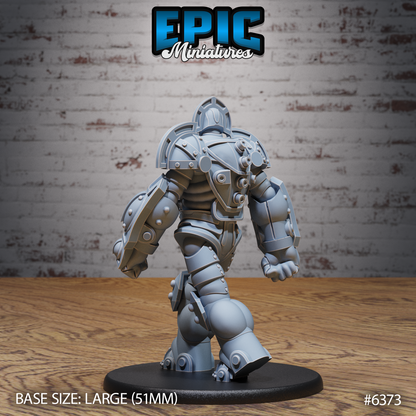 Mechanus Guard - Large DnD Scale - Resin Model - For tabletop gaming Rifts/DnD/Pathfinder/Etc