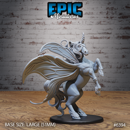 Fairy Pegasus - Large DnD Scale - Resin Model - For tabletop gaming Rifts/DnD/Pathfinder/Etc