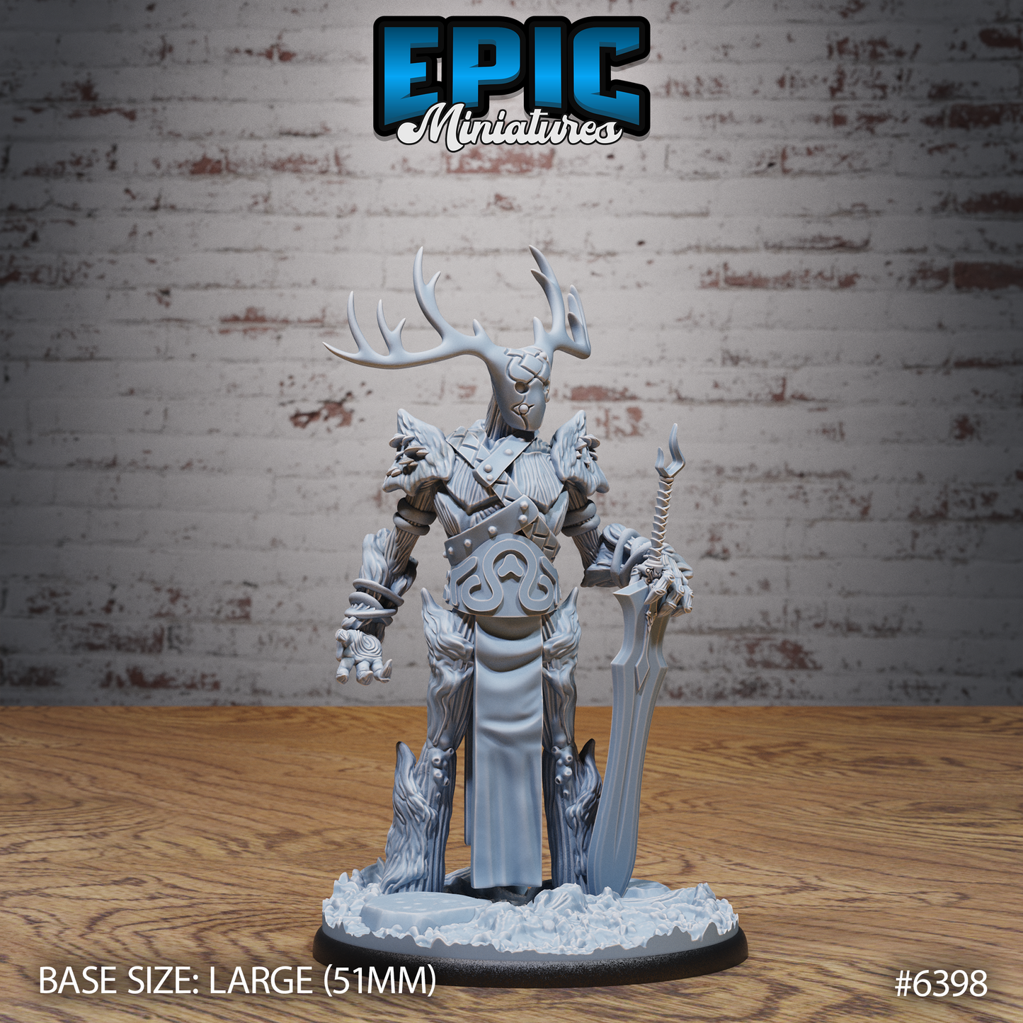 Tree Guard - Large DnD Scale - Resin Model - For tabletop gaming Rifts/DnD/Pathfinder/Etc