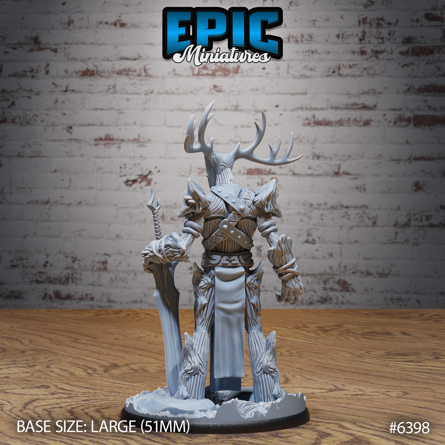Tree Guard - Large DnD Scale - Resin Model - For tabletop gaming Rifts/DnD/Pathfinder/Etc