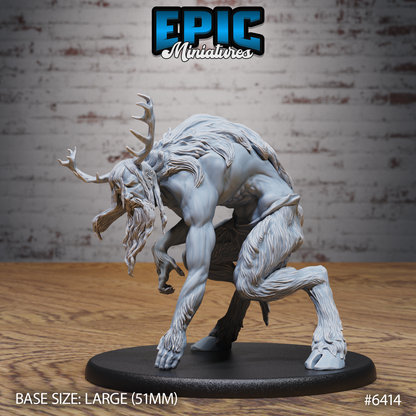 Satyr Half-Giant - Large DnD Scale - Resin Model - For tabletop gaming Rifts/DnD/Pathfinder/Etc