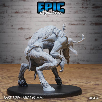 Satyr Half-Giant - Large DnD Scale - Resin Model - For tabletop gaming Rifts/DnD/Pathfinder/Etc