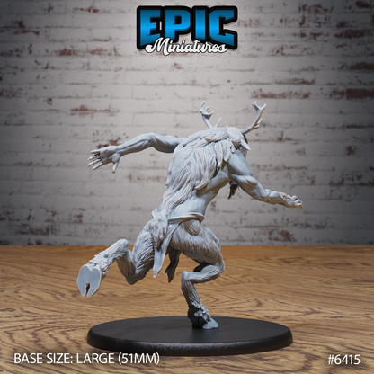 Satyr Half-Giant - Large DnD Scale - Resin Model - For tabletop gaming Rifts/DnD/Pathfinder/Etc