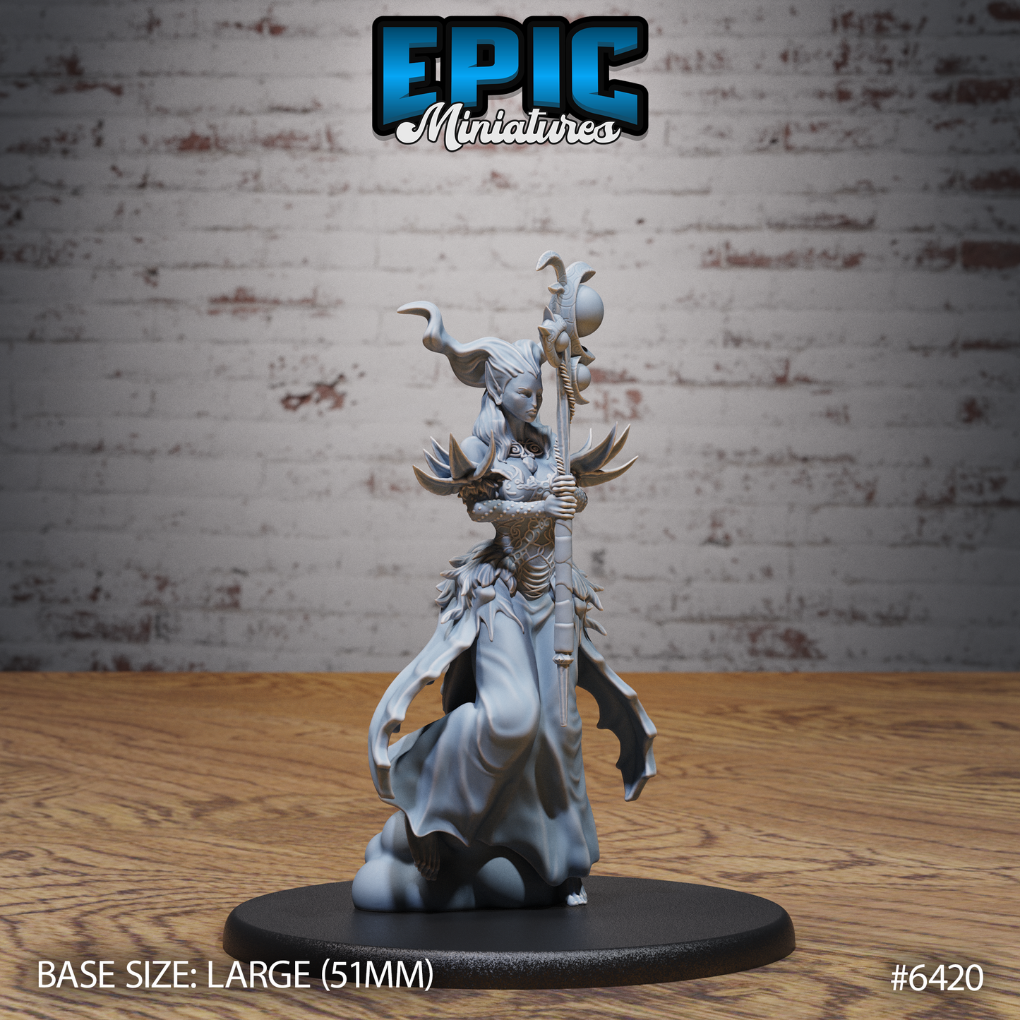 Nature High Spirit - Large DnD Scale - Resin Model - For tabletop gaming Rifts/DnD/Pathfinder/Etc