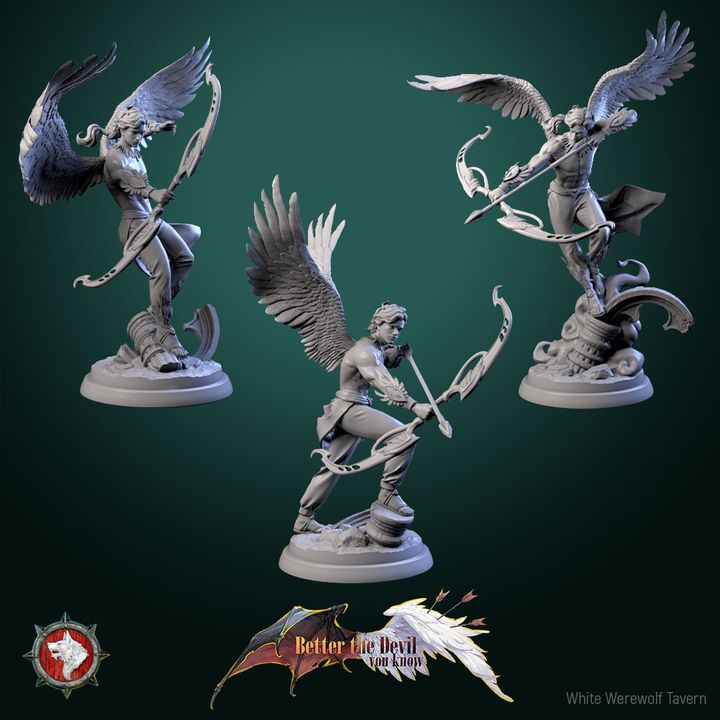 Dungeons and Dragons Models - Better the Devil you know - Set by White Werewolf Tavern