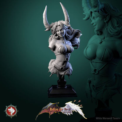 Dungeons and Dragons Models - Better the Devil you know - Set by White Werewolf Tavern