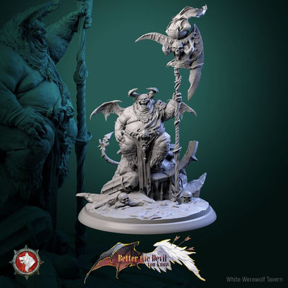 Dungeons and Dragons Models - Better the Devil you know - Set by White Werewolf Tavern