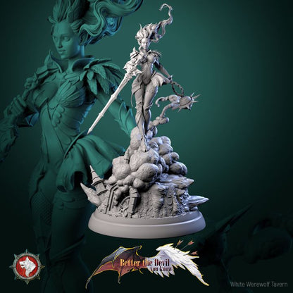 Dungeons and Dragons Models - Better the Devil you know - Set by White Werewolf Tavern