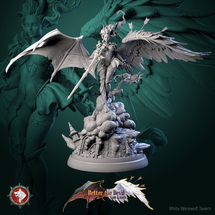 Dungeons and Dragons Models - Better the Devil you know - Set by White Werewolf Tavern