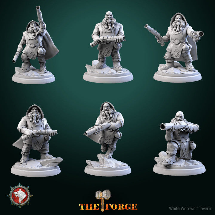 Dungeons and Dragons Models - The Forge - Set by White Werewolf Tavern