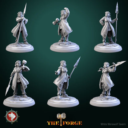Dungeons and Dragons Models - The Forge - Set by White Werewolf Tavern