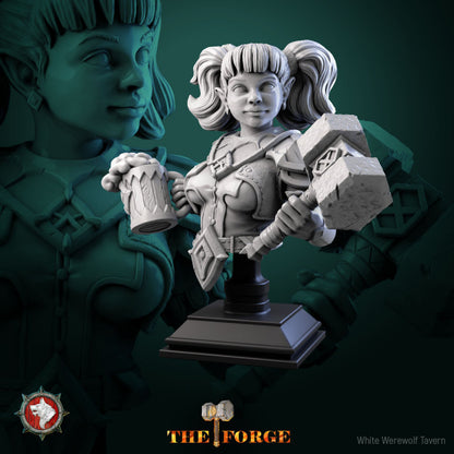 Dungeons and Dragons Models - The Forge - Set by White Werewolf Tavern