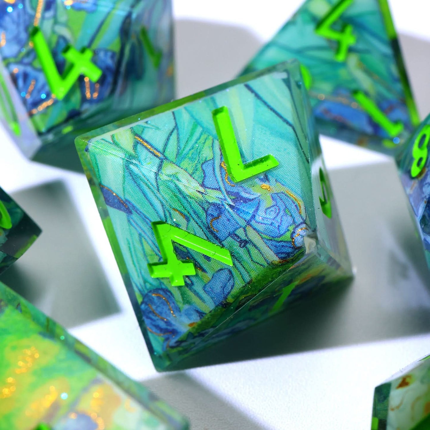 Bluemorn Grove | Art Core Dice | 7 Piece Set