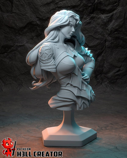 Absolute Wonder Woman | 3D Printed Resin Model | Unpainted or Hand-Painted
