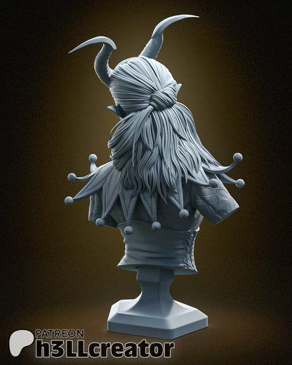 Alfira Bust | Baldur's Gate 3 (fan art) | Resin 3d Printed | High Detail and Quality