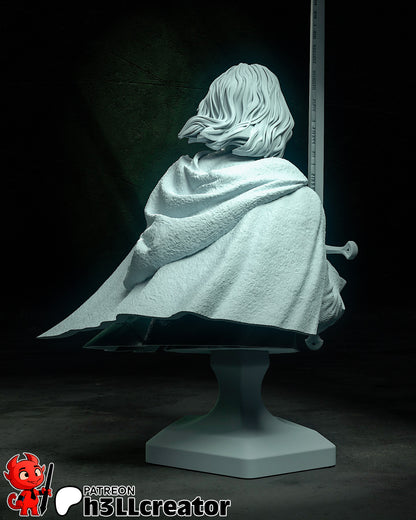 Aragorn | 3D Printed Resin Model | Unpainted or Hand-Painted