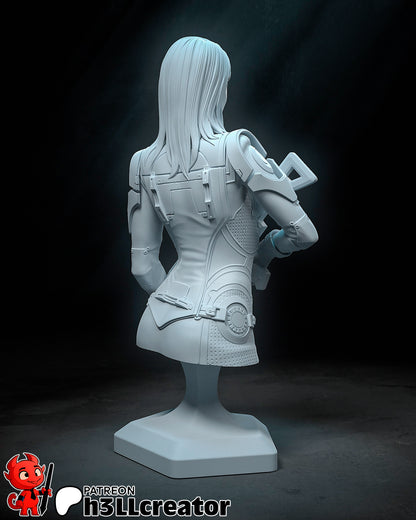 Ashley Williams | 3D Printed Resin Model | Unpainted or Hand-Painted