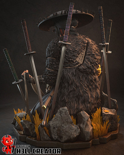 Atsu | 3D Printed Resin Model | Unpainted or Hand-Painted