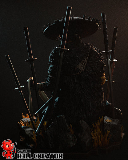 Atsu | 3D Printed Resin Model | Unpainted or Hand-Painted