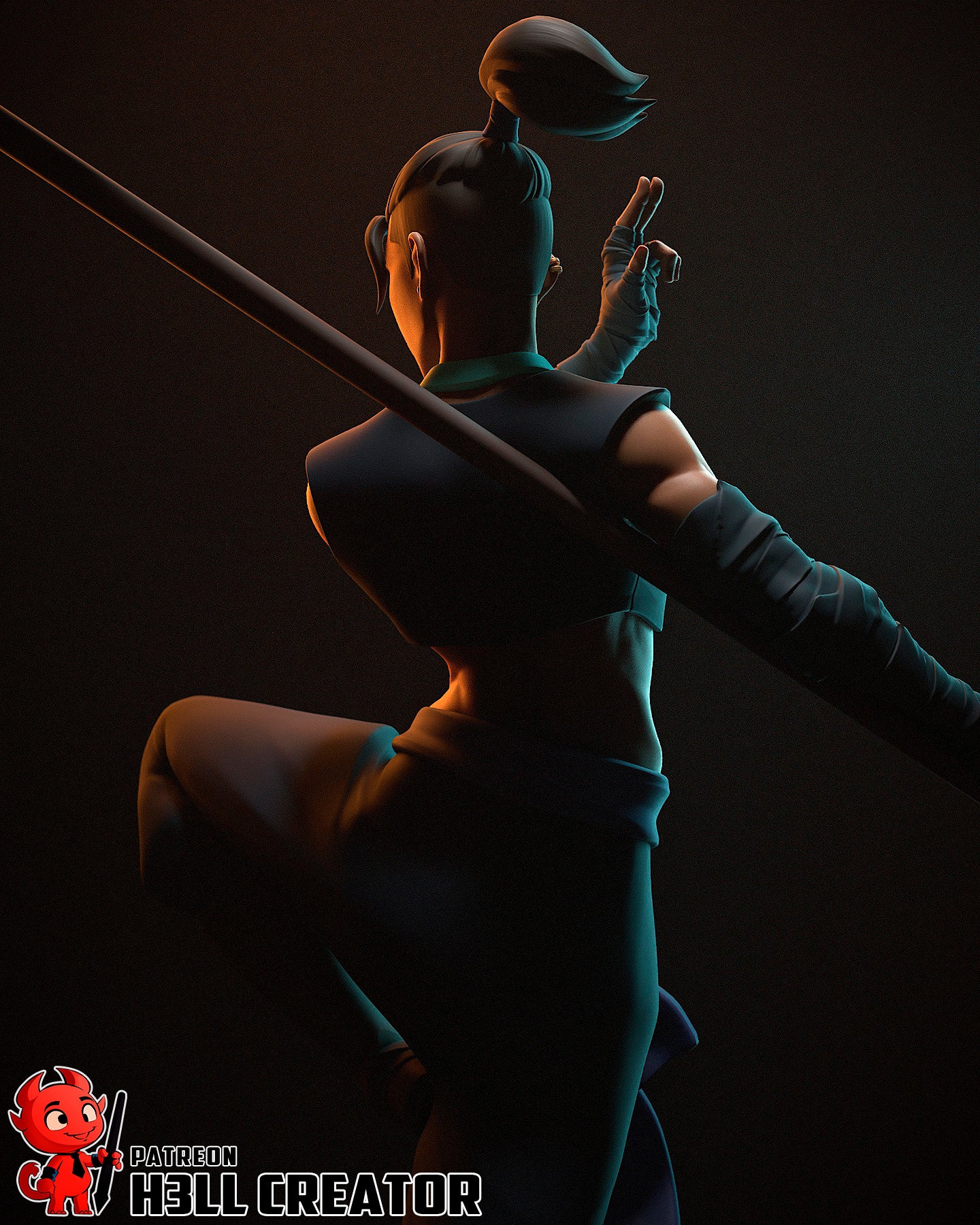 Beauregard | 3D Printed Resin Model | Unpainted or Hand-Painted